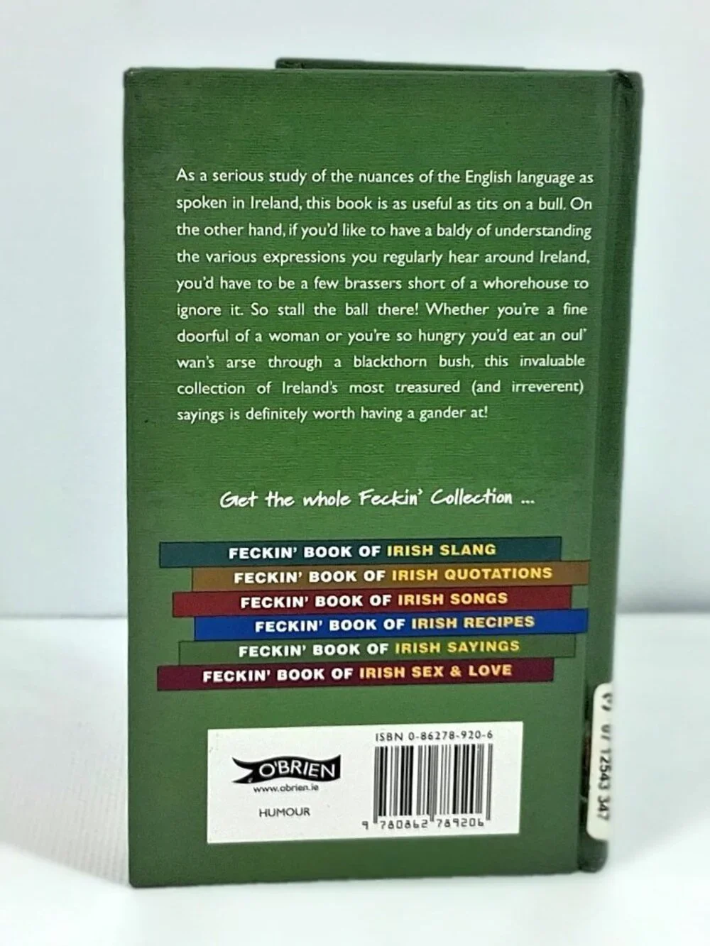 The Book of Irish Sayings, Humor Book